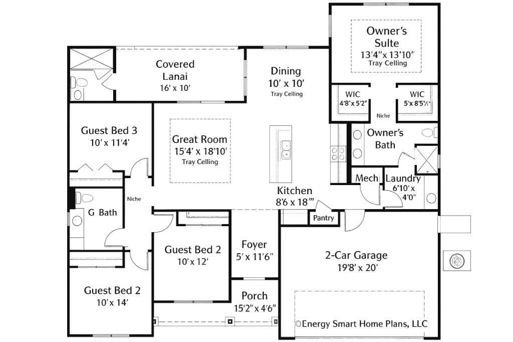 The Springville Floorplan
